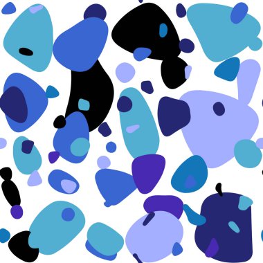 Koyu Pembe, Mavi vektör spotlar ile dikişsiz kapak.