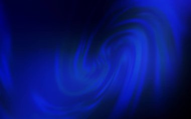 Koyu Mavi vektör bulanık parlak şablon. Degrade ile bulanıklık tarzında yeni renkli çizim. İşletmeniz için yeni tasarım.