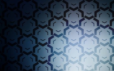 Çizgileri olan koyu mavi vektör şablonu.