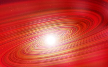 Işık turuncu vektör şablon alan yıldız.