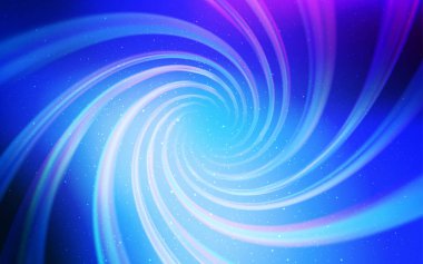 Hafif pembe, mavi vektör arka plan gökada yıldız ile.