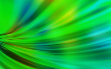 Açık mavi, yeşil vektör parlak deseni bulanıklaştırdı.