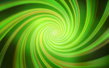 Astronomik yıldızlı açık yeşil vektör arka planı. Büyük Ayı yıldızlı modern soyut illüstrasyon. Reklamınız, posteriniz, afişiniz için en iyi tasarım.