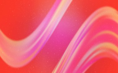 Gökada yıldızları ile açık pembe vektör arka plan.