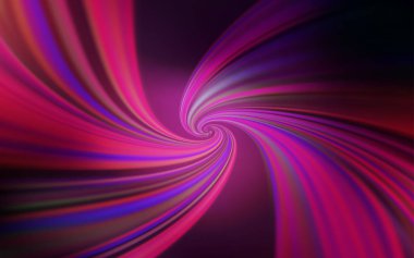 Koyu Mor, pembe çizgili vektör deseni.