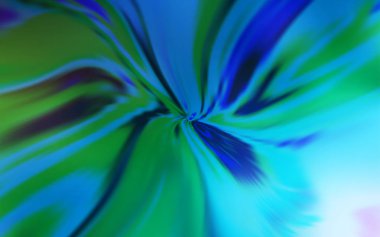 Wry çizgileri ile hafif BLUE vektör şablonu.