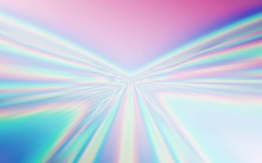 Açık Pembe, Wry çizgileri olan Mavi vektör şablonu.