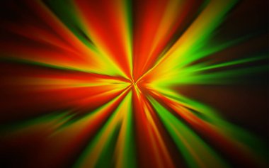 Koyu yeşil, sarı vektör soyut bulanık arkaplan. Gradyan ile modern soyut çizim. Tasarımının yeni yolu.