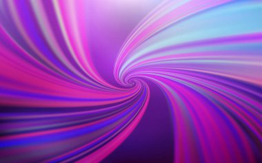 Eğri çizgileri olan hafif Mor vektör şablonu.