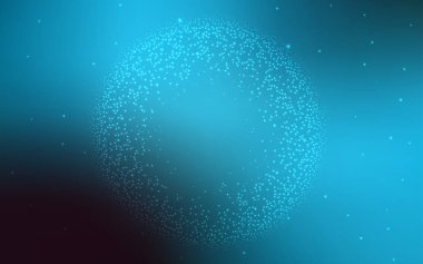 Astronomik yıldızlar ile açık mavi vektör arka plan.