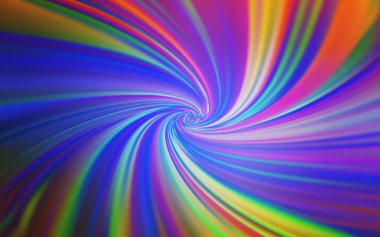 Açık mavi, kırmızı vektör soyut bulanık görünüm. Görüntü stili ve gradyanı olan yeni renkli çizimler. Tasarımının yeni yolu.