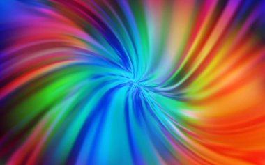 Koyu Çokrenkli vektör soyut bulanık arkaplan.