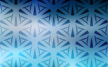 Çizgiler ve üçgenlerle hafif BLUE vektör düzeni.