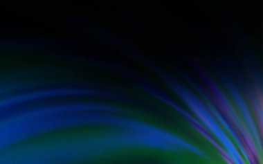 Koyu mavi vektör bulanık ve renkli desen.