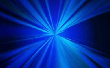 Koyu mavi vektör bulanık ve renkli desen.