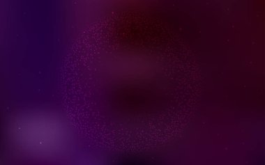 Astronomik yıldızlar ile koyu mor vektör arka plan.