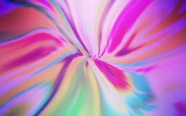 Kavisli çizgilerle Açık Pembe vektör dokusu.