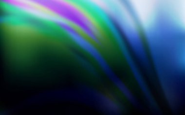 Koyu mavi vektör bulanık ve renkli desen.