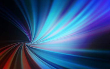 Koyu mavi vektör parlak deseni bulanıklaştırdı. Renkli soyut çizimler ve gradyan. Marka kitabınız için yeni biçim tasarımı.