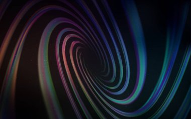 Koyu Mavi, Galaksi yıldızları ile kırmızı vektör arka plan. Renkli kozmik yıldız ile Glitter soyut illüstrasyon. Astroloji web siteleri için desen.