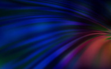 Koyu mavi, kırmızı vektör parlak deseni bulanıklaştırdı.