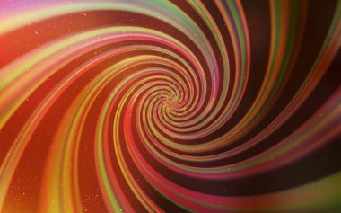 Işık turuncu vektör şablon alan yıldız.