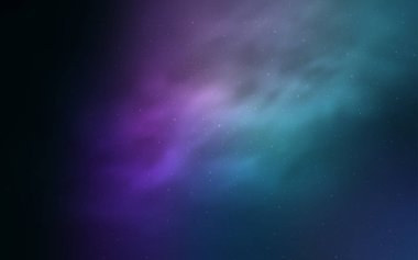 Koyu pembe, gece gökyüzünde desenle mavi vektör yıldız.