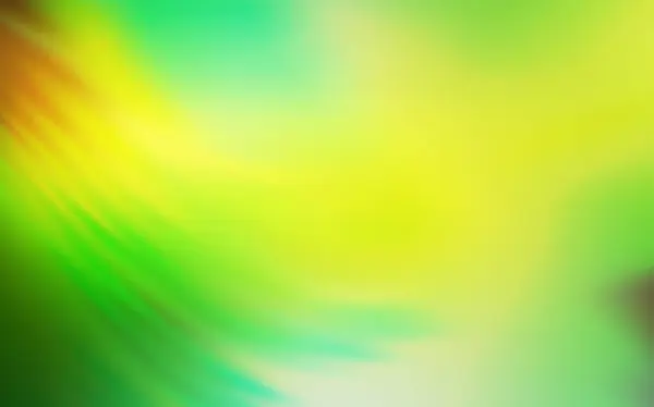 Luz Verde Vetor Amarelo Layout Abstrato Brilhante Uma Elegante Ilustração — Vetor de Stock