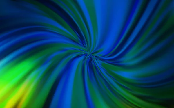 Azul Escuro Vetor Verde Brilhante Pano Fundo Abstrato Ilustração Abstrata — Vetor de Stock