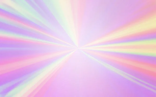 Licht paarse vector glanzend abstract decor. — Stockvector