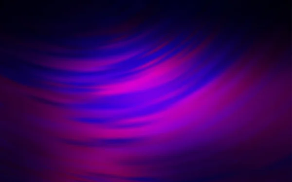 Dark Purple vector blurred bright template. — Stock Vector