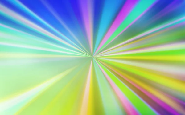 Licht mehrfarbigen Vektor glänzend abstrakten Hintergrund. — Stockvektor