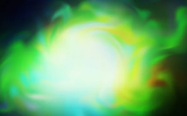 Світло Зелений Вектор Барвистий Розмитий Фон Блискуча Кольорова Ілюстрація Розумному — стоковий вектор