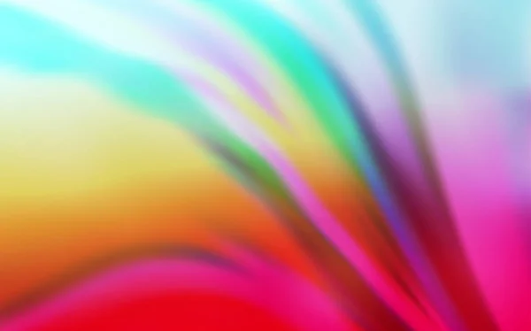 Modèle Flou Bleu Clair Vecteur Rouge Illustration Colorée Brillante Dans — Image vectorielle