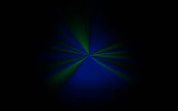 Vector Azul Oscuro Difuminado Patrón Brillante Ilustración Abstracta Colorida Con — Vector de stock