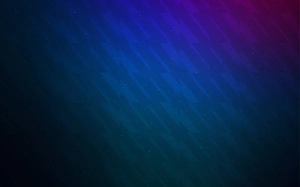 다크 핑크, 선명한 선이 있는 파란색 벡터 패턴. — 스톡 벡터