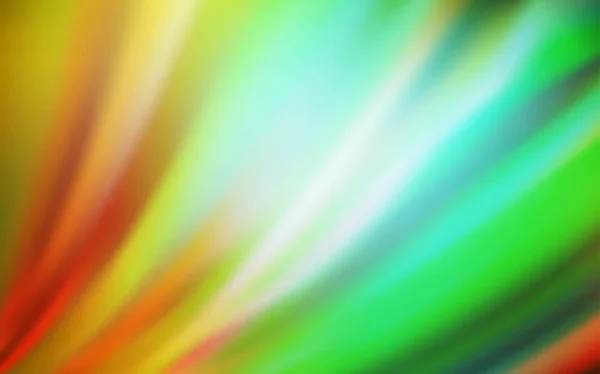 Light Green, Yellow vector blurred background. — Stock Vector