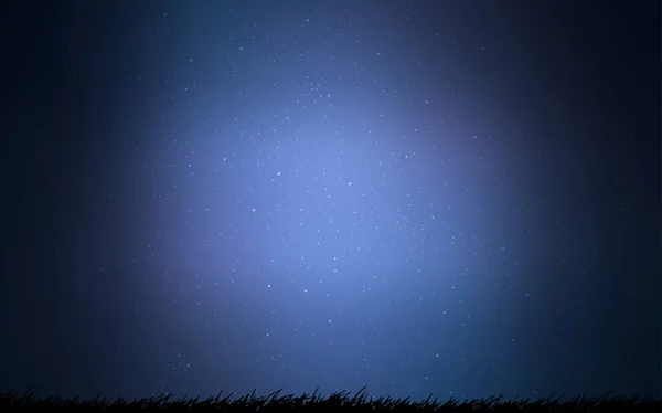 Luce sfondo vettoriale BLU con stelle galassia . — Vettoriale Stock