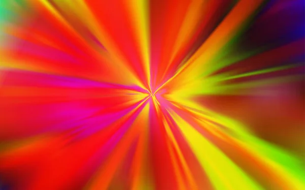 Dark Multicolor vecteur flou motif lumineux . — Image vectorielle