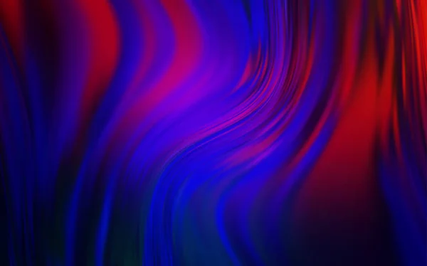 Hellblaue Rote Vektor Verschwommen Leuchten Abstrakte Vorlage Eine Elegante Helle — Stockvektor