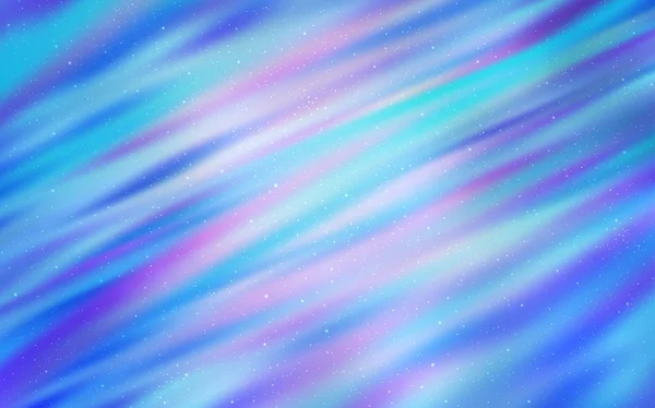 Fond Vectoriel Bleu Clair Avec Étoiles Galaxie Étoiles Espace Sur — Image vectorielle