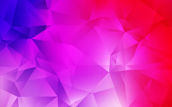 Ανοιχτό ροζ, μπλε διανυσματικά τρίγωνα ντεγκραντέ. — Διανυσματικό Αρχείο