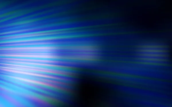 Темне Blue Векторне Компонування Плоскими Лініями Лінії Розмитому Абстрактному Тлі — стоковий вектор