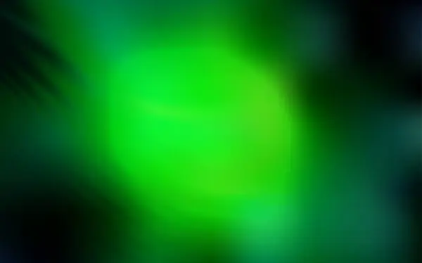 Vetor Verde Escuro Fundo Borrão Colorido Glitter Ilustração Abstrata Com —  Vetores de Stock