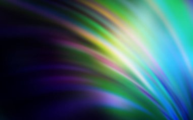 Koyu mavi, sarı vektör parlak soyut düzen. Eğilimli zarif, parlak bir çizim. İşiniz için en iyi bulanık tasarım..