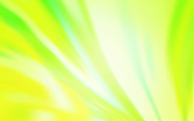 Açık yeşil, sarı vektör parlak şablonu bulanıklaştırdı. Soyut ve gradyan renkte renkli çizimler. Web siteniz için bulanık tasarım.
