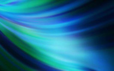 Koyu mavi vektör arkaplanı bulanıklaştırdı. Renkli soyut çizimler ve gradyan. İşiniz için en iyi bulanık tasarım..