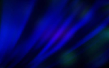 Koyu mavi vektör parlak deseni bulanıklaştırdı.