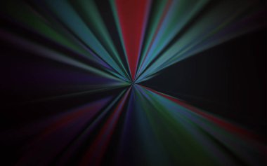 Koyu mavi vektör parlak şablonu bulanıklaştırdı.