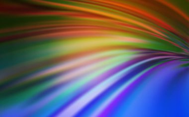 Açık Mavi, Kırmızı vektör bulanık parlak şablon. Degrade ile soyut tarzda renkli illüstrasyon. Bir marka kitap için zarif arka plan.